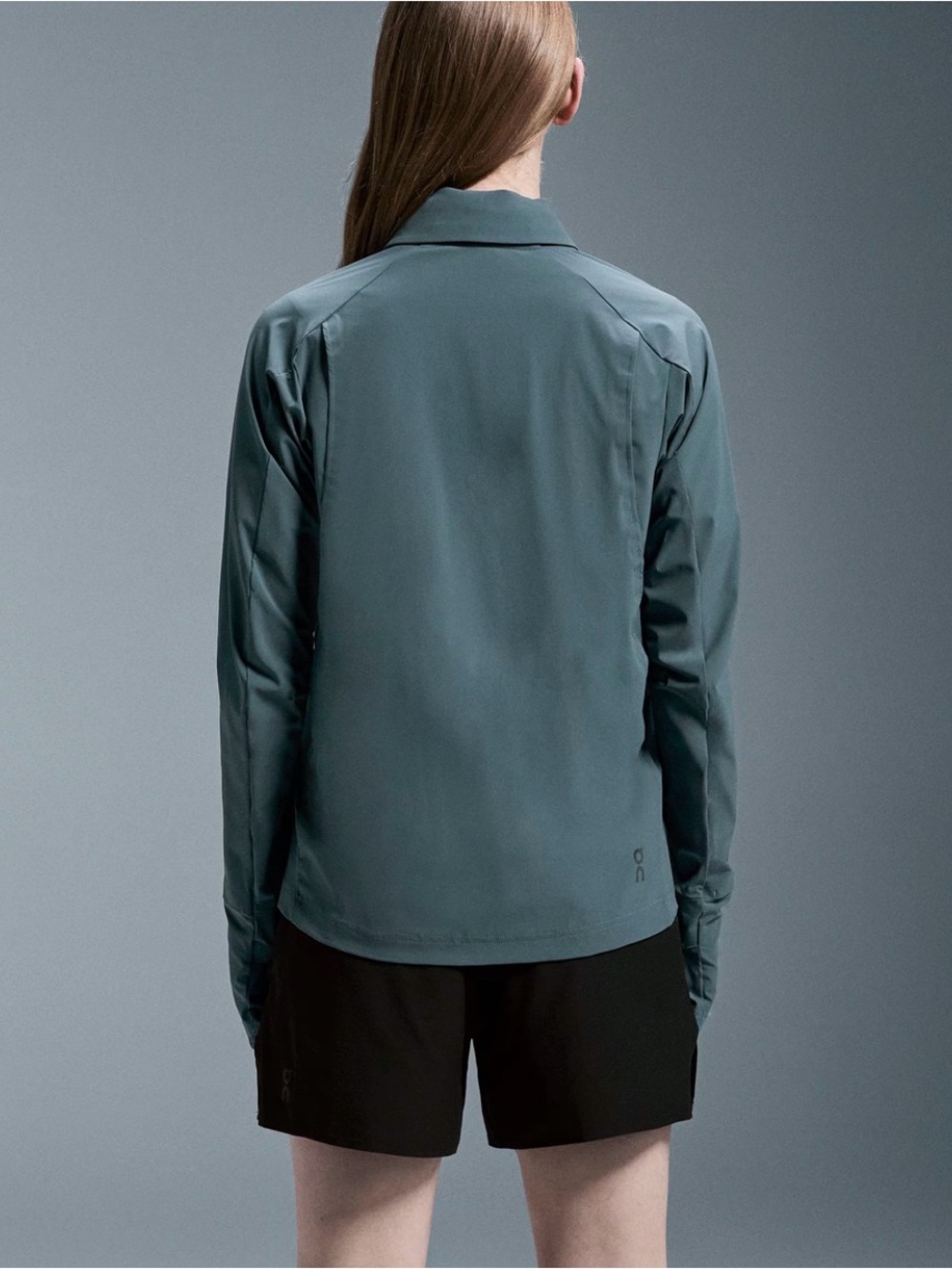 On Trail Breaker Long Sleeve Running Windbreaker - Picture 4 of 5
